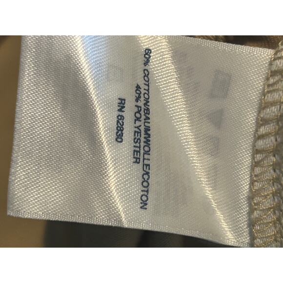 NWOT Land's End Women's Khaki Pants Elastic Waist Poly/Cotton Blend Size 6Tall - Picture 5 of 6